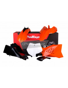 Kit plastique POLISPORT couleur origine (13-15) KTM SX65