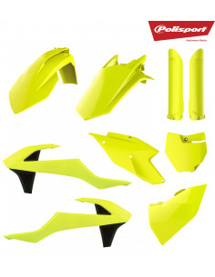 Kit plastique POLISPORT jaune fluo KTM SX/SX-F