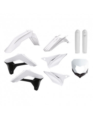 Kit plastique POLISPORT blanc