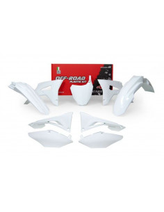 Kit plastiques RACETECH - blanc Honda CRF