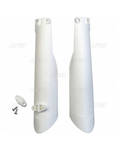 Protections de fourche UFO blanc Husqvarna TC/FC