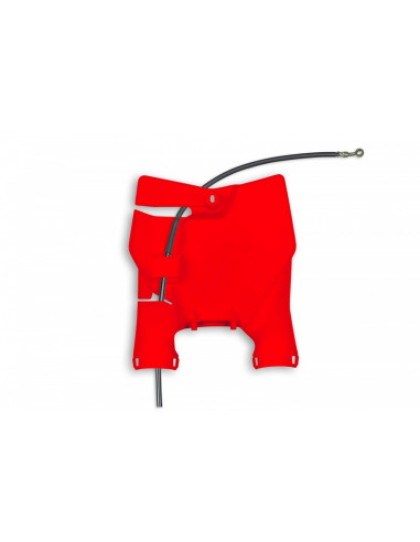 Plaque numéro frontale UFO rouge Gas Gas MC 85