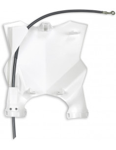 Plaque numéro frontale UFO Stadium vert fluo Kawasaki KX250/450F 2