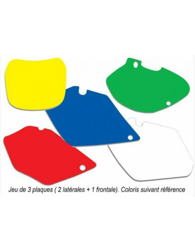 Fonds de plaque BLACKBIRD noir KTM Freeride E/250R/350