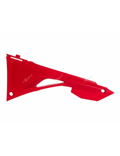Caches boîte à air RACETECH rouge Honda CRF450R/RX