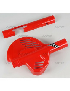 Protège disque avant UFO rouge Honda CRF250R/CRF450R