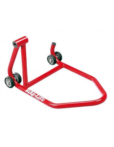 Béquille arrière monobras BIKE LIFT prise gauche rouge