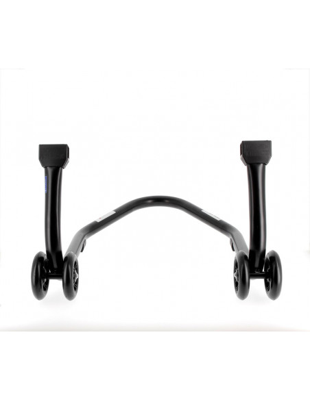 Béquille arrière BIHR Home Track supports en "L" noir mat roues noir