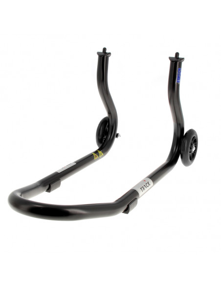 Béquille avant BIHR Home Track fixe noir mat roues noir