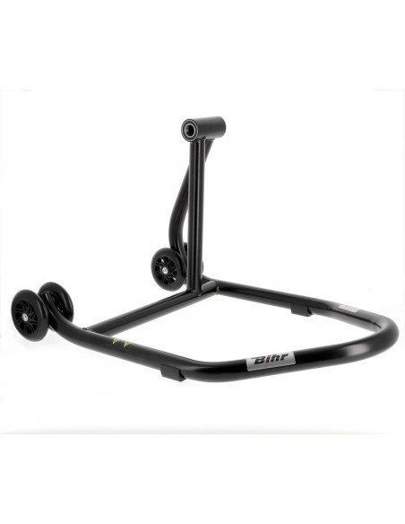 Béquille monobras droite BIHR Home Track noir mat roues noir