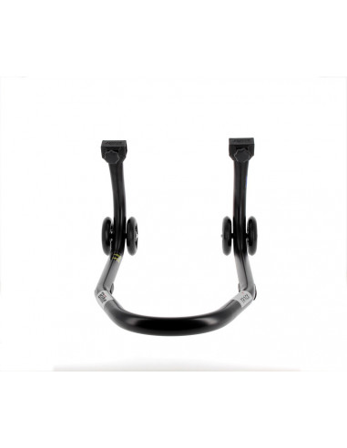 Béquille avant BIHR Home Track noir mat roues noir