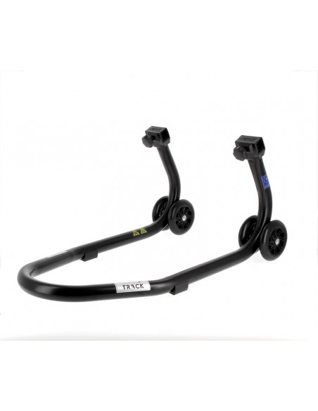 Béquille avant BIHR Home Track noir mat roues noir