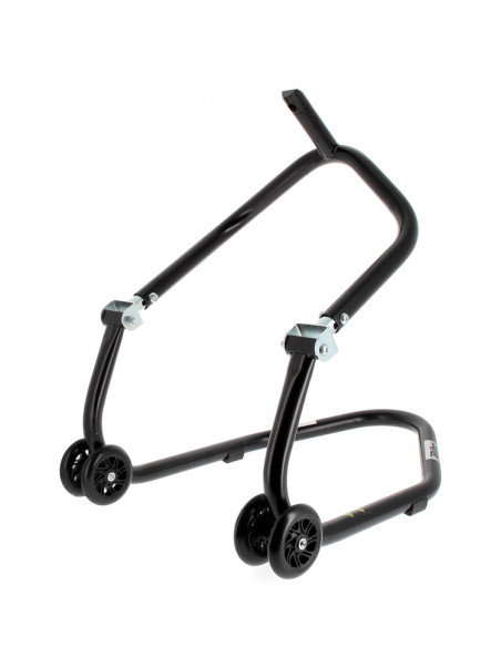 Béquille avant sous té BIHR Home Track noir mat roues noir