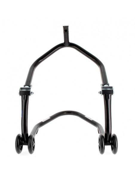 Béquille avant sous té BIHR Home Track noir mat roues noir