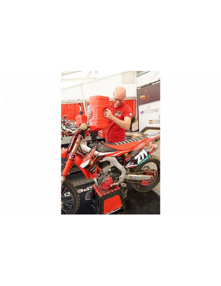 Bidon POLISPORT ProOctane 20L remplissage rapide rouge + melangeur 250ml