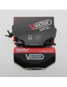Kit antivol VECTOR - chaîne 1,30m + cadenas/bloque-disque MiniMax+ 2