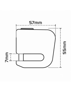 Bloque-disque OXFORD XA5 Alarm - noir 2