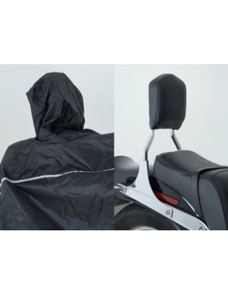 Housse moto R&G RACING Cruiser extérieure noir