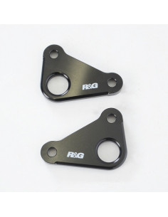 Platines pour sangles R&G RACING noir Ducati Panigale V4