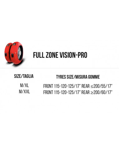 Couvertures chauffantes CAPIT Full Zone Vision noir taille M/XL