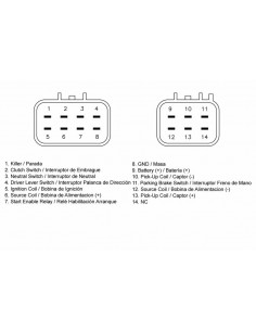 Boîtier CDI TECNIUM Yamaha YFM350X Warrior 2