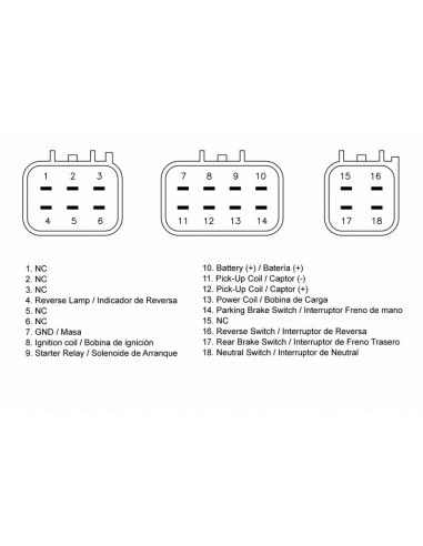 Boîtier CDI TECNIUM Yamaha YFM400