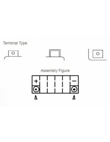 Batterie YUASA W/C sans entretien activé usine - YTZ12S