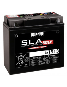 Batterie BS BATTERY SLA Max sans entretien activé usine - 51913
