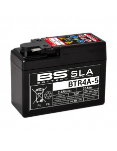 Batterie BS BATTERY SLA sans entretien activé usine - BTR4A-5
