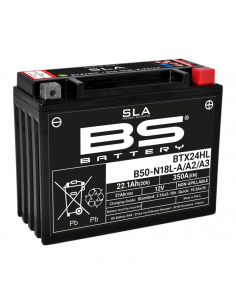 Batterie BS BATTERY SLA sans entretien activé usine - BTX24HL/B50-N18L-A/A2/A3