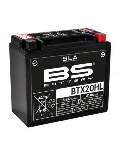 Batterie BS BATTERY SLA sans entretien activé usine - BTX20HL