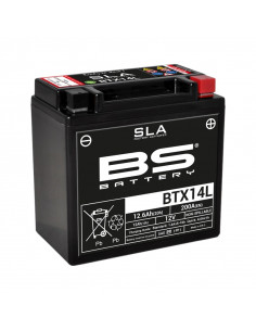 Batterie BS BATTERY SLA sans entretien activé usine - BTX14L