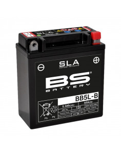 Batterie BS BATTERY SLA sans entretien activé usine - BB5L-B
