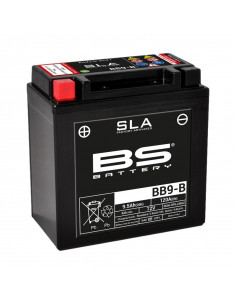 Batterie BS BATTERY SLA sans entretien activé usine - BB9-B