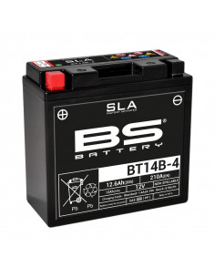 Batterie BS BATTERY SLA sans entretien activé usine - BT14B-4