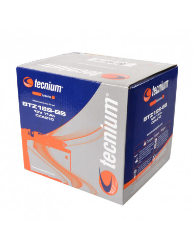 Batterie TECNIUM sans entretien activé usine - BTZ12S