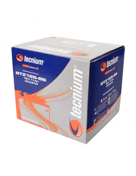 Batterie TECNIUM sans entretien activé usine - BTZ12S