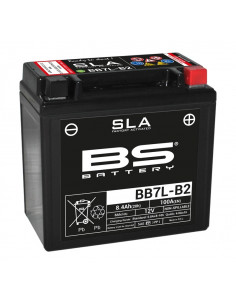 Batterie BS BATTERY SLA sans entretien activé usine - BB7L-B2