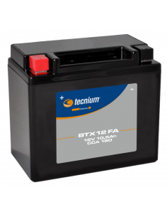 Batterie TECNIUM sans entretien activé usine - BTX12