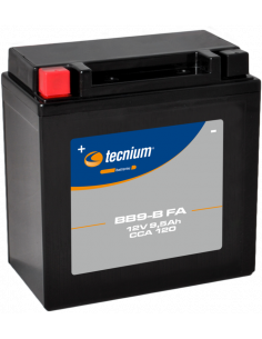 Batterie TECNIUM sans entretien activé usine - BB9-B