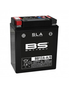 Batterie BS BATTERY SLA sans entretien activé usine - BB12A-A/B FA