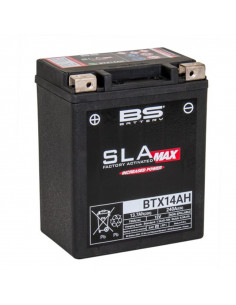 Batterie BS BATTERY SLA Max sans entretien activé usine - BTX14AH MAX FA