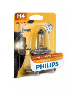 Ampoule PHILIPS H4 Vision Moto 12V/60/55W - x1