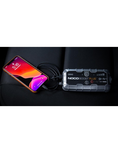 Booster de batterie lithium NOCO GB40 12V 1000A