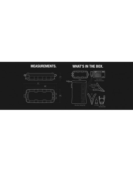 Booster de batterie lithium NOCO GB40 12V 1000A