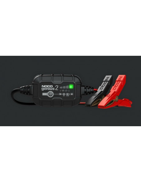 Chargeur de batterie intelligent montage avec pinces NOCO Genius2 6/12V 2A