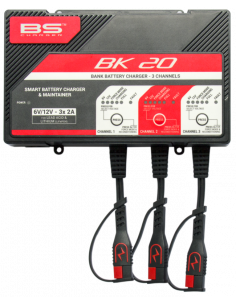 Chargeur de batterie intelligent BS BATTERY BK20 6V/12V 3x2A 2