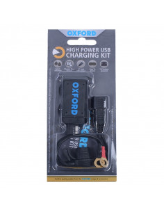 Kit chargeur OXFORD USB Fused Power 2,1A 2