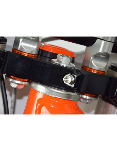 Douilles SCAR alu orange KTM SX/SX-F