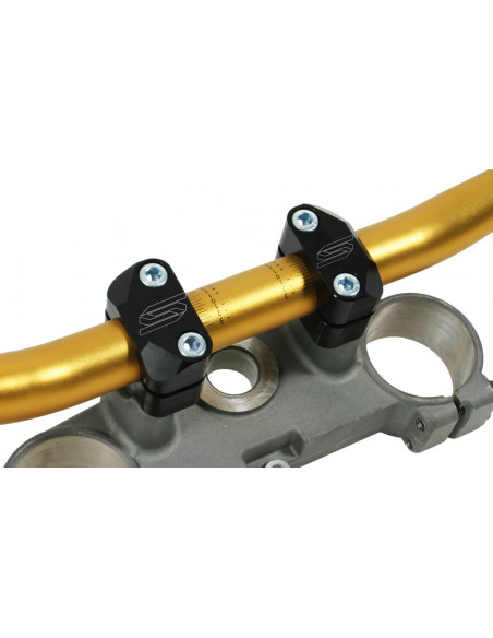 Kits pontets universels SCAR pour guidon 28.6mm pour té moulé 22.2mm